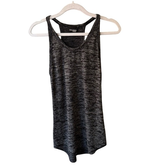 Wilfred Tops - Wilfred Black and Gray Sleeveless Tank Top